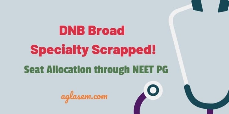 DNB Broad Specialty Scrapped
