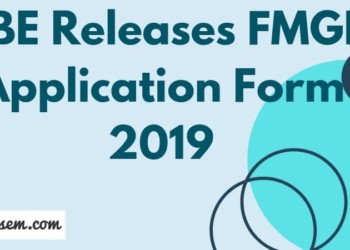 FMGE Application Form 2019 Aglasem