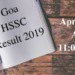 Goa HSSC Result 2019