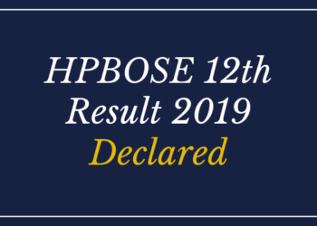 HPBOSE 12th Result 2019 Declared