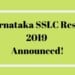 Karnataka SSLC Result 2019 Announced!