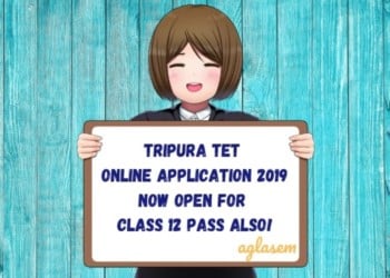 Tripura TET Online Application 2019