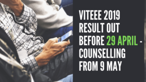 VITEEE 2019 Result Out Before 29 April