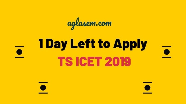 TS ICET 2019 Application Form Last Date