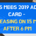 AIIMS-MBBS-2019-Admit-Card-Releasing-on-15-May-after-6-PM-Aglasem