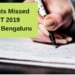 Students Missed NEET 2019 Held At Benguluru
