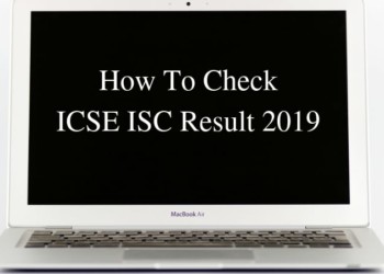 ICSE ISC Result 2019
