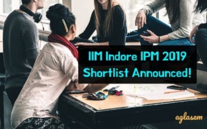 IIM Indore IPM 2019 Shortlist