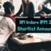 IIM Indore IPM 2019 Shortlist