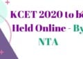 KCET 2020