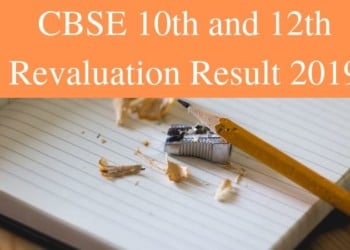 CBSE 10th and 12th Revaluation Result 2019