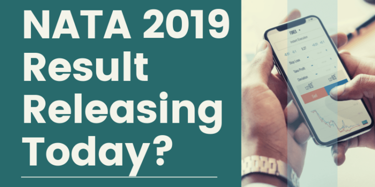 NATA 2019 Result Releasing Today