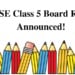 RBSE Class 5 Board Result Announced