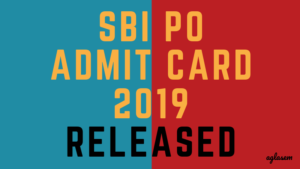 SBI PO Admit Card