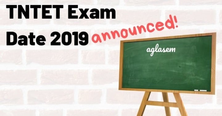 TNTET Exam Date 2019