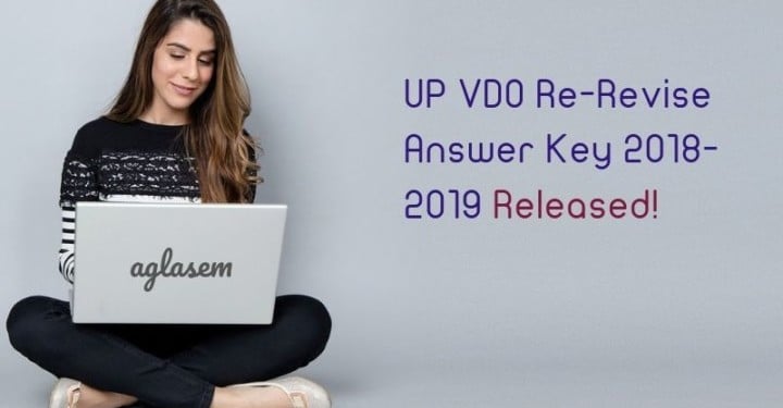 UP VDO Re-Revise Answer Key