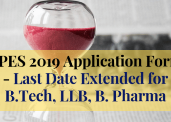 UPES 2019 Application Form - Last Date Extended