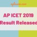 AP ICET 2019 Result Released