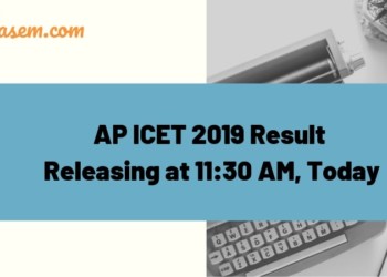 AP ICET 2019 Result Releasing Today