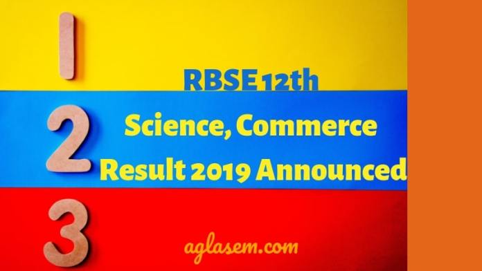 rbse-12th-science-commerce-result-2019-announced RBSE 12th Science, Commerce Result 2019