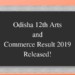 Odisha 12th Arts and Commerce Result 2019 Released
