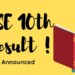 RBSE 10th Result 2019