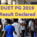 DUET-PG-2019-Result-Declared-Aglasem