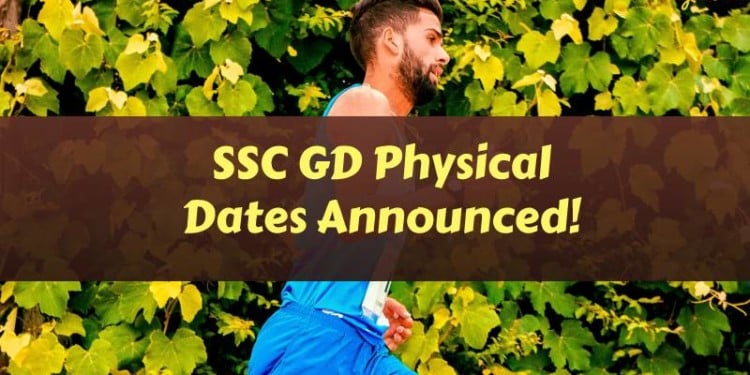 ssc gd physical date