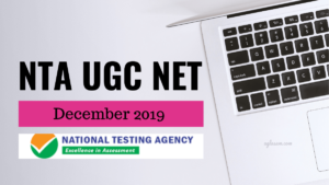 NTA UGC NET December 2019