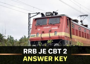 Railway RRB JE CBT 2 Answer Key