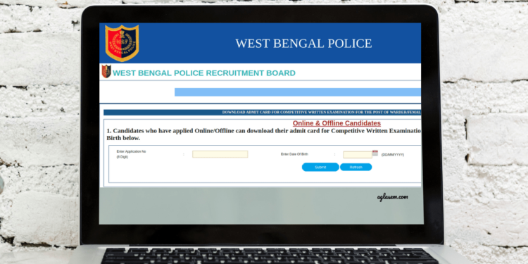 West Bengal Police Warder Admit Card 2019