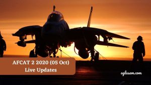 AFCAT 2 2020 (05 Oct) Live Updates