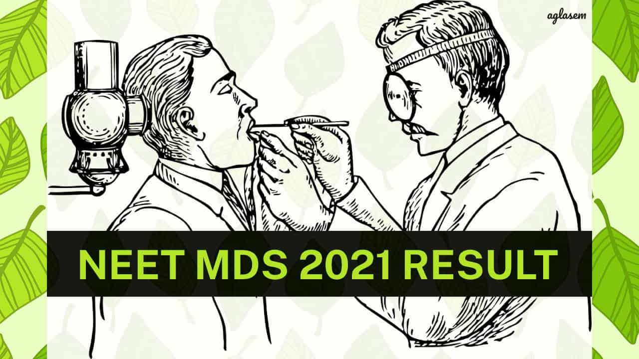 NEET MDS 2021 Result