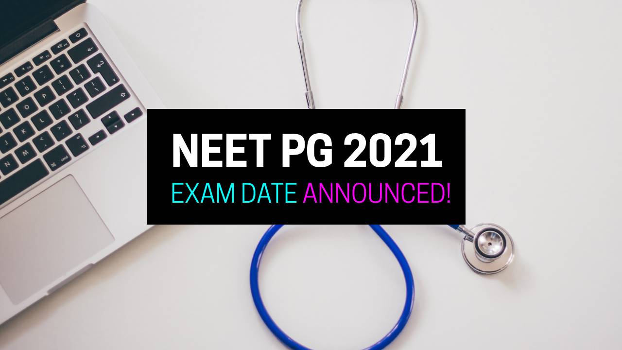 NEET PG 2021 Exam Date Announced by HM Mansukh Mandaviya, To Be Held on ...