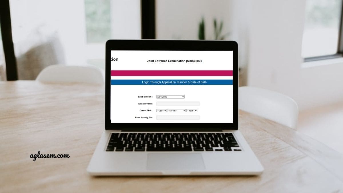 JEE Main 2021 Admit Card