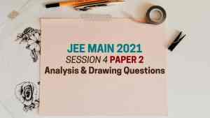 JEE Main 2021 Session 4 Paper 2 Analysis and Drawing Questions