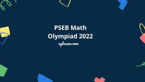 PSEB Math Olympiad 2022