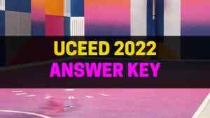 UCEED 2022 Answer Key