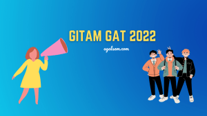 GITAM GAT 2022 notification